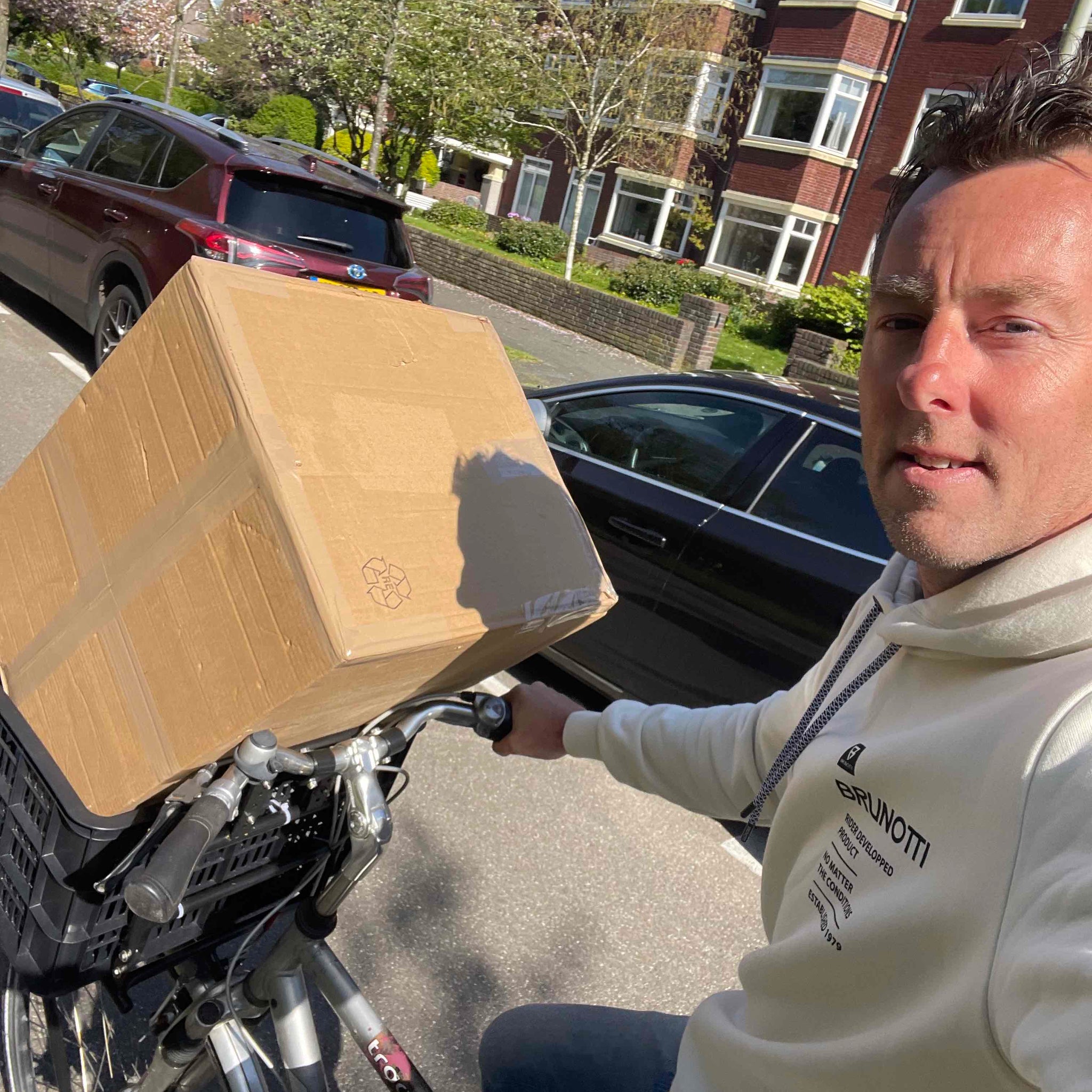 Eco-friendly bike delivery